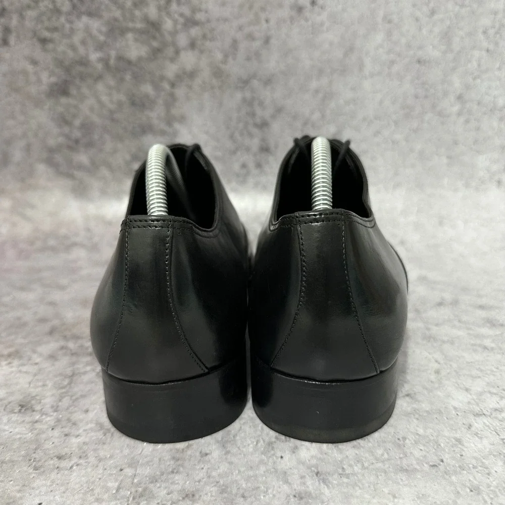 To Boot New York Oxford Mens 9.5 Italy Adam Derrick Cap Toe Leather Dress Shoes